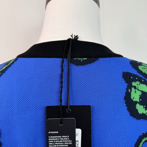 NWT DSquared2 Mens Pullover Sweater Floral Hawaiian Colorful V Neck XS - Picture 9 of 14